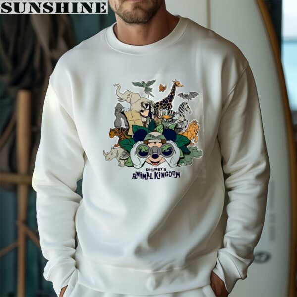 Disney Animal Kingdom Shirt Mouse and Friends Wild Trip Disney Safari Family Trip 3 sweatshirt