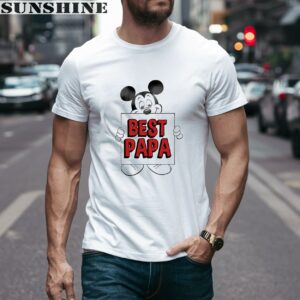 Disney Big Mickey Dad Tee Shirt 1 men shirt