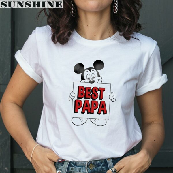 Disney Big Mickey Dad Tee Shirt 2 women shirt