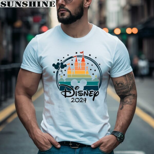 Disney Family Trip 2024 Disney Family Shirts Magic Castle Magic Kingdom Disney Ear Shirt 2 men shirt