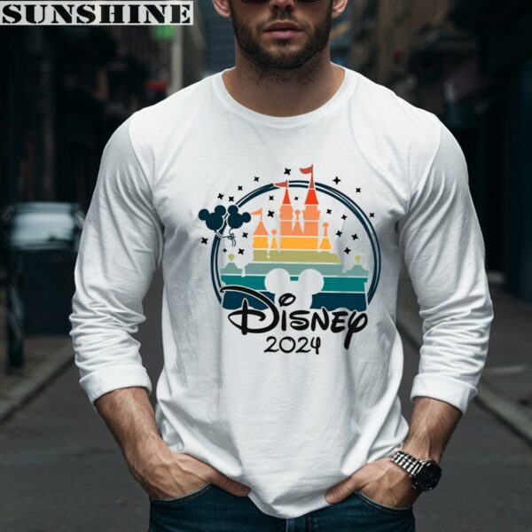 Disney Family Trip 2024 Disney Family Shirts Magic Castle Magic Kingdom Disney Ear Shirt 5 long sleeve shirt