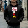 Disney Fathers Day Mickey Mouse 1 Dad Chest Shirt 4 hoodie