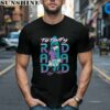 Disney Goofy Totally Rad Dad Father's Day Surfing Distressed Shirt 1 men shirt