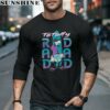 Disney Goofy Totally Rad Dad Father's Day Surfing Distressed Shirt 5 long sleeve shirt