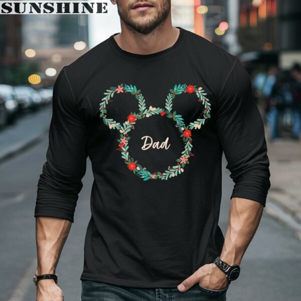 Disney Mickey Mouse Christmas Family Vacation Trip Dad Shirt 5 long sleeve shirt
