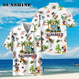 Disney Mickey Mouse Summer Hawaiian Shirt Womens Aloha Shirt Aloha Shirt
