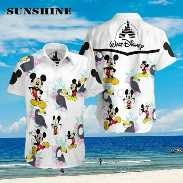 Disney Mickey Mouse Summer Tropical Hawaiian Shirt Aloha Shirt Aloha Shirt