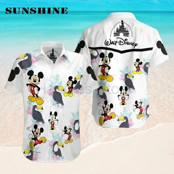 Disney Mickey Mouse Summer Tropical Hawaiian Shirt Hawaaian Shirt Hawaaian Shirt