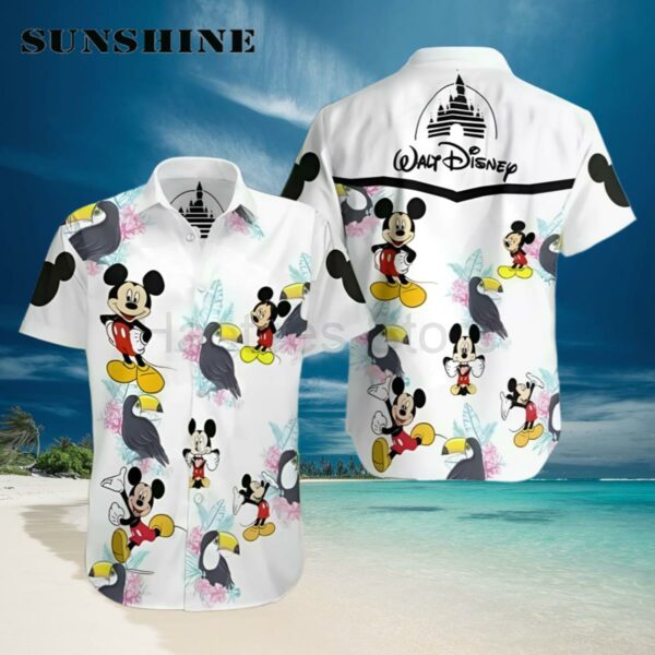 Disney Mickey Mouse Summer Tropical Hawaiian Shirt Hawaiian Hawaiian