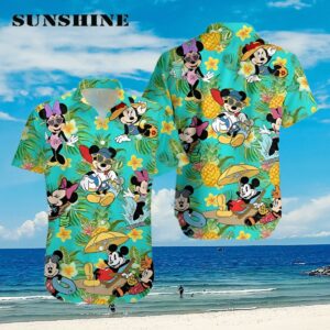 Disney Mickey Movie Mens Disney Hawaiian Shirt Aloha Shirt Aloha Shirt