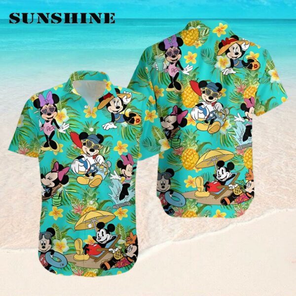 Disney Mickey Movie Mens Disney Hawaiian Shirt Hawaaian Shirt Hawaaian Shirt