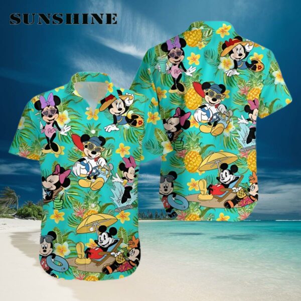 Disney Mickey Movie Mens Disney Hawaiian Shirt Hawaiian Hawaiian
