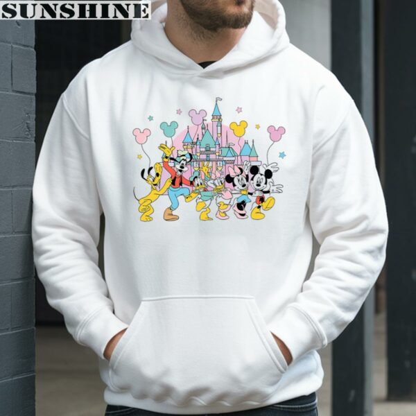 Disney Mouse And Friends Shirt Friendship Disney Mouse Castle Shirt Disneyland Family Vacation 4 hoodie