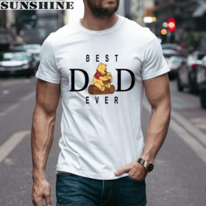 Disney Pooh Best Dad Ever Shirt Gift For Dad 1 men shirt
