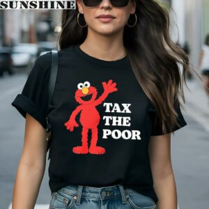 Evil Elmo Illegal Elmo Tax The Poor shirt 1 women shirt