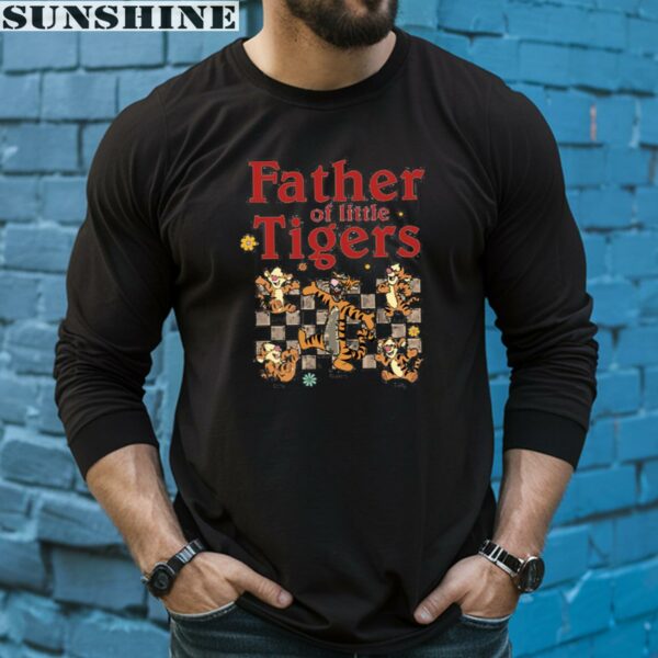 Father Of Little Tiger Shirt Daddys Little Tiger Gifts 5 long sleeve