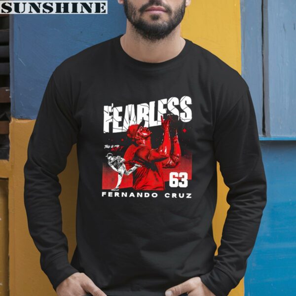 Fearless Fernando Cruz 63 Cincinnati Reds This Is My Gift Shirt 5 long sleeve shirt