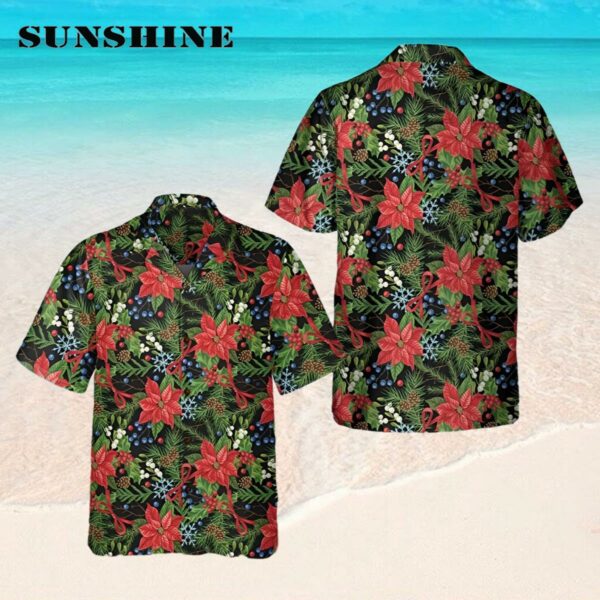 Florals Christmas Hawaiian Shirts Gifts For Xmas Hawaaian Shirt Hawaaian Shirt