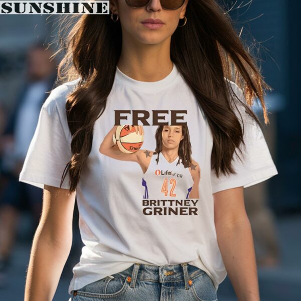 Free Brittney Yevette Griner Phoenix Mercury 42 Shirt 1 women shirt