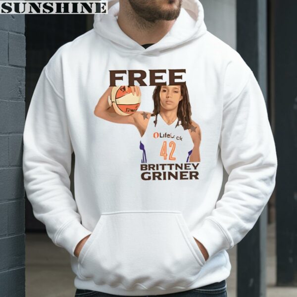 Free Brittney Yevette Griner Phoenix Mercury 42 Shirt 4 hoodie