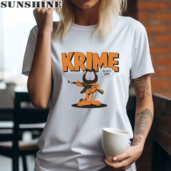 Garfield Krime Class War Shirt 2 women shirt