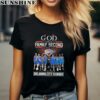 God First Family Second Then Oklahoma City Thunder NBA T Shirt 2 women shirt