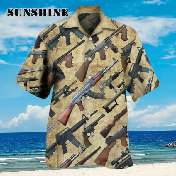 Gun Hawaiian Shirt Tactical Hawaiian Shirt Aloha Shirt Aloha Shirt
