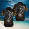 Harley Davidson Hawaiian Shirt Reaper Skull Angel And Demon Button Shirt Hawaiian Hawaiian