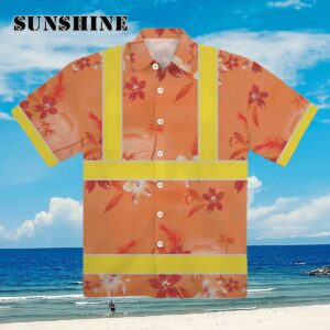 Hi Vis Workwear Hawaiian Shirt Aloha Shirt Aloha Shirt