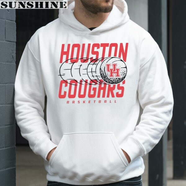 Houston Cougars Logo Basketball Shirt 4 hoodie