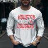 Houston Cougars Logo Basketball Shirt 5 long sleeve shirt