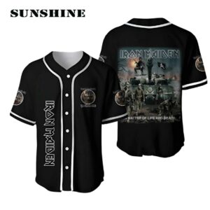Iron Maiden A Matter Of Life And Death Baseball Jersey Printed Thumb