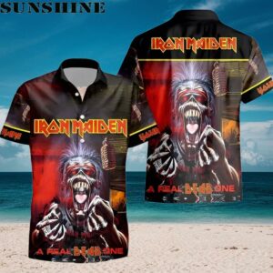 Iron Maiden A Real Dead One Hawaiian Shirt Aloha Shirt Aloha Shirt