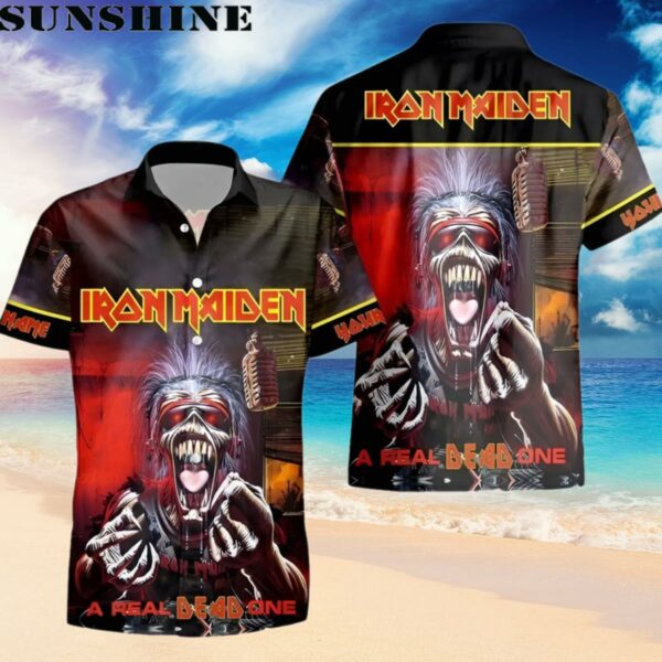 Iron Maiden A Real Dead One Hawaiian Shirt Hawaiian Hawaiian