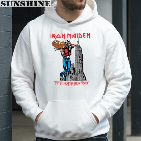 Iron Maiden Beast Over NY Shirt 4 hoodie