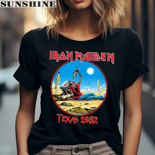 Iron Maiden Beast Tames Texas Shirt 2 women shirt