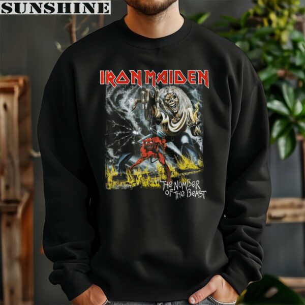 Iron Maiden Eddie Number Of The Beast Shirt 3 sweatshirt