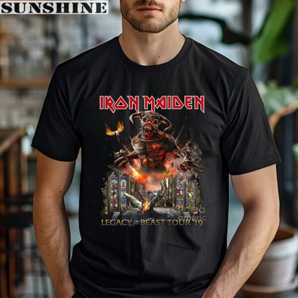Iron Maiden Legacy of The Beast Tour 2019 Shirt 1 men shirt