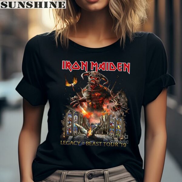 Iron Maiden Legacy of The Beast Tour 2019 Shirt 2 women shirt