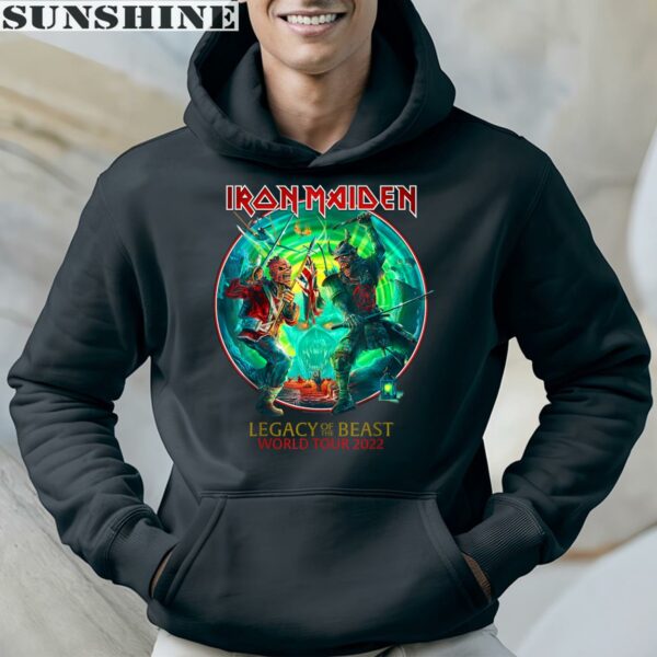 Iron Maiden Legacy of the Beast World Tour 2022 Shirt 4 hoodie