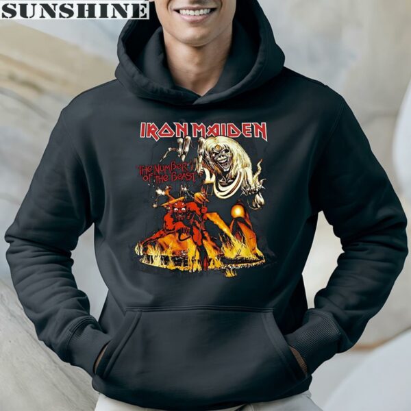 Iron Maiden Number Of The Beast Shirt 4 hoodie
