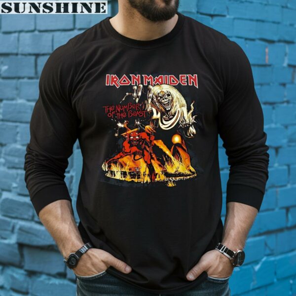 Iron Maiden Number Of The Beast Shirt 5 long sleeve shirt