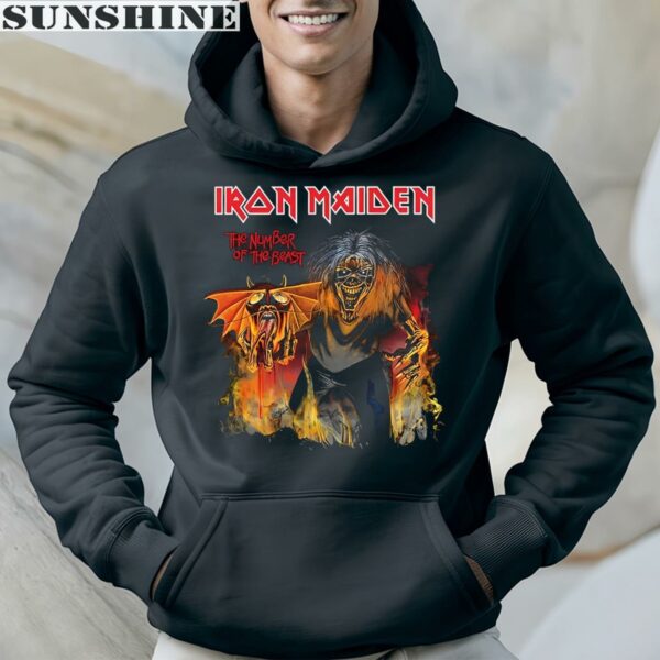 Iron Maiden Number Of The Beast T Shirt 4 hoodie