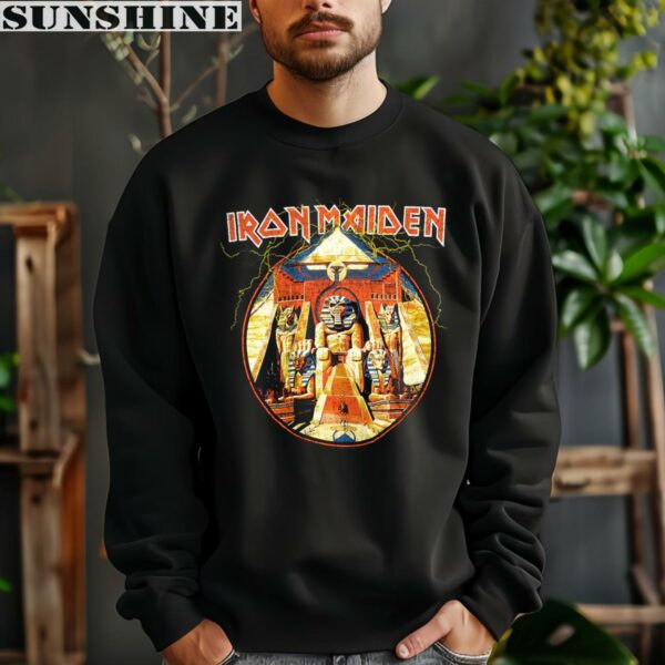 Iron Maiden Powerslave Lightning Shirt 3 sweatshirt