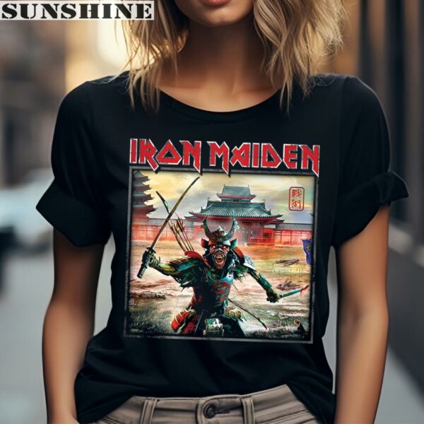 Iron Maiden Senjutsu Album Palace Square Shirt 2 women shirt