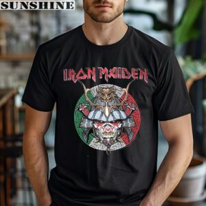 Iron Maiden Senjutsu Mexico Promo Shirt 1 men shirt