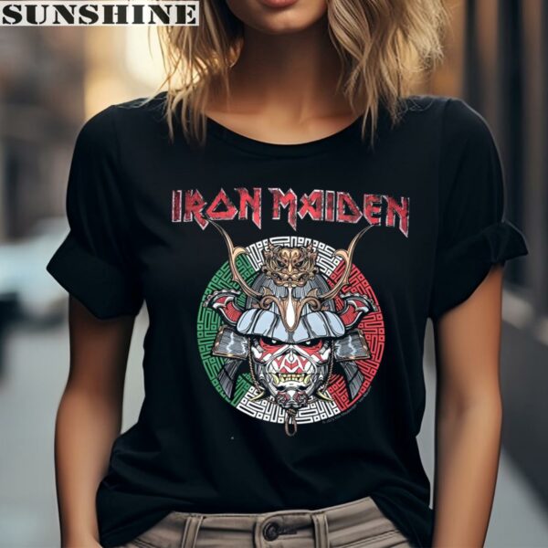 Iron Maiden Senjutsu Mexico Promo Shirt 2 women shirt