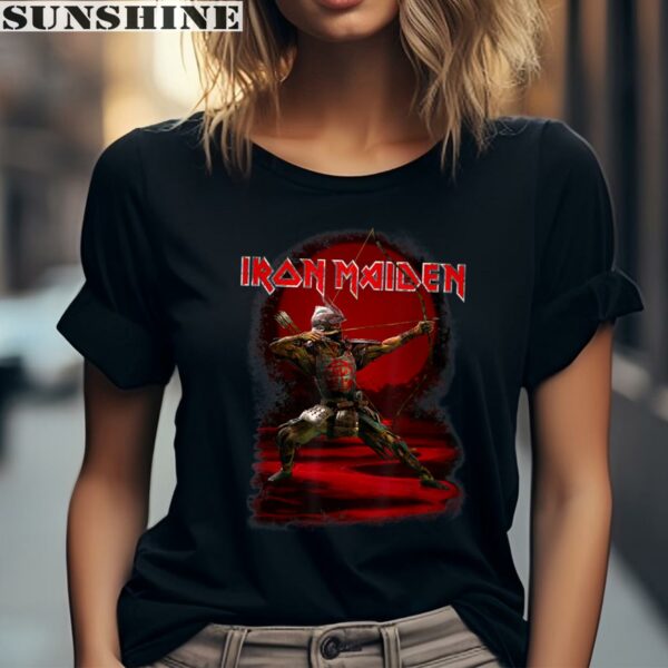 Iron Maiden Senjutsu Shirts Iron Maiden Shirt Vintage 2 women shirt