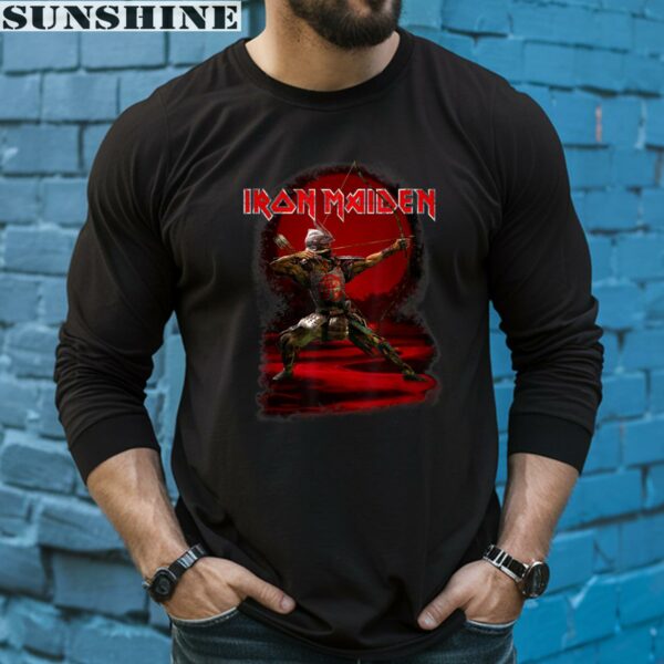 Iron Maiden Senjutsu Shirts Iron Maiden Shirt Vintage 5 long sleeve shirt