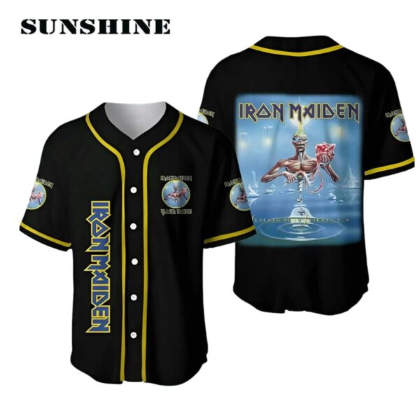 Iron Maiden Seventh Son Of A Seventh Son Baseball Jersey Printed Thumb